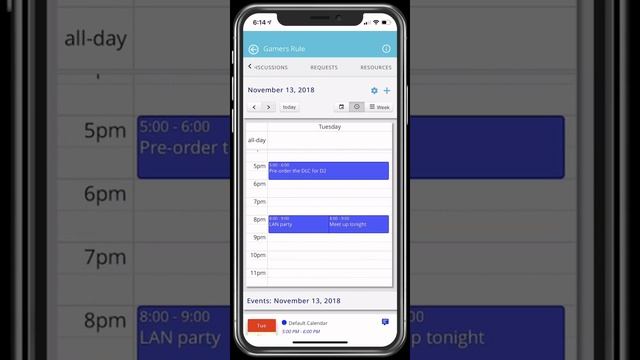 Go2s Calendar Events in Calendar view смотреть онлайн