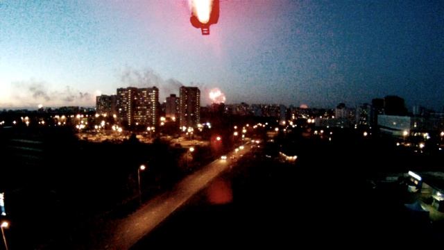 Hexacopter XL + GoPro. 09.05.2011.Russia, Night Moscow смотреть онлайн