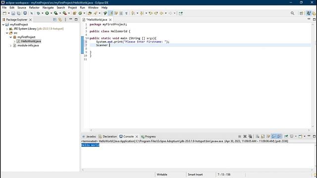 How to Install Eclipse 2023 - Create your First Java Project using Eclipse - Java Programming смотреть онлайн