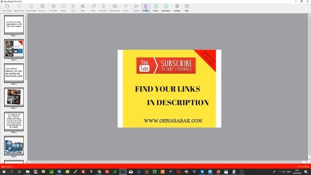 Create youtube video intro in 10 minutes using Easy Sketch PRO 3.0 смотреть онлайн