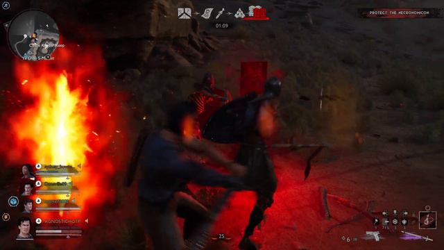 Evil Dead: The Game epic sword, 2 one-Hit kills @The same time смотреть онлайн