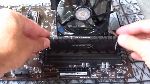 Montage PC MSI Z370-A PRO / I7-8700k / SSD 970evo M.2 смотреть онлайн