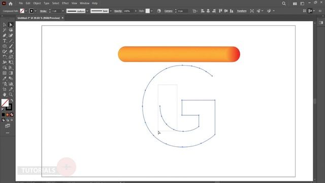 3D Blend Text Effect In Illustrator смотреть онлайн