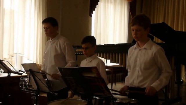 Ансамбль ударных инструментов смотреть онлайн