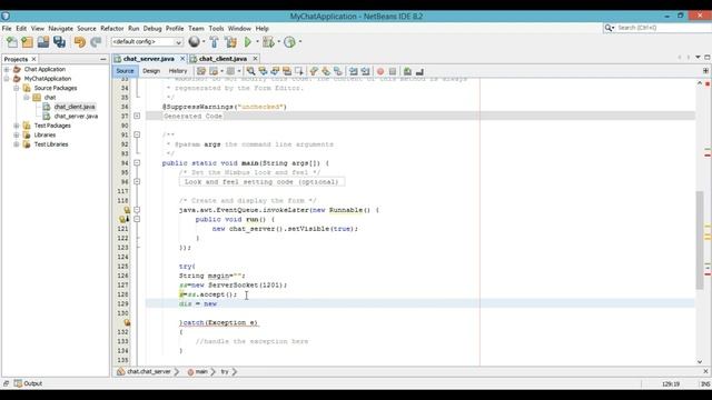 Java NetBeans Tutorial | chat application in java смотреть онлайн