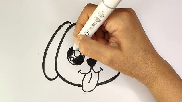 How to Draw a Dog | Bolalar Uchun It Qanday Chizish Mumkin | Как Нарисовать Собака смотреть онлайн