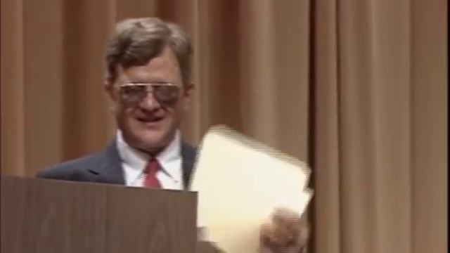 Tom Clancy Speaks At The National Security Agency
