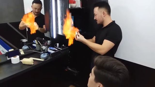 Fire show Marshal Barbershop Маршал барбершоп смотреть онлайн