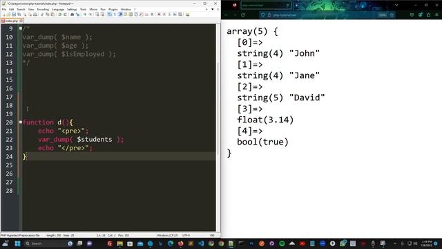 All You Need to Know About `var_dump()` and `die()` Function in PHP смотреть онлайн