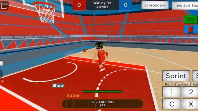 Roblox (Basketball Stars) [dunk]