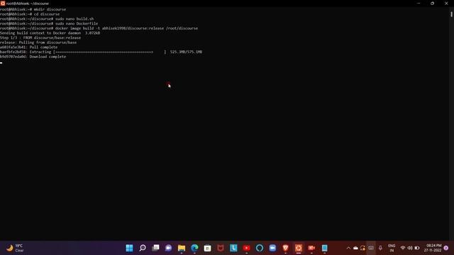 how to build Discourse image in docker and push in Dockerhub смотреть онлайн