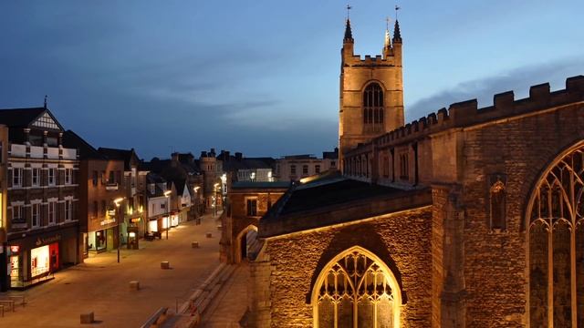 Cathedral Square, Peterborough UK смотреть онлайн