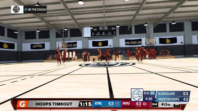 NBA 2K23: The Eric James Story | Nike EYBL Session II 17U Matchup: NJ Scholars Elite vs HOU Hoops смотреть онлайн