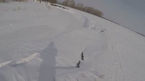 Охота с Русскими пегими гончими на зайца #27