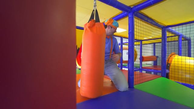 Blippi Visits An Indoor Playground (Kids Club) | 2 HOURS OF BLIPPI | Educational Videos For Kids