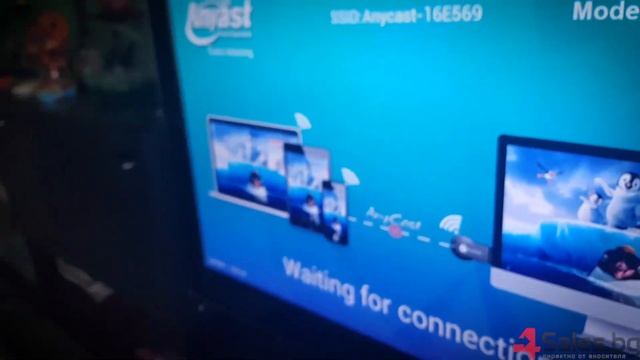 Smart TV Stick AnyCast за Wi Fi свързване на телефон с телевизор - 4Sales.bg смотреть онлайн