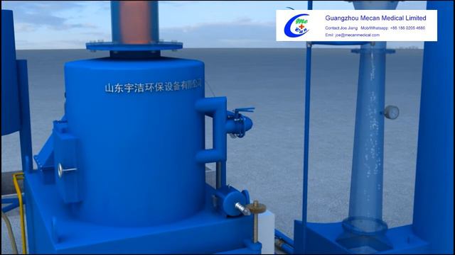 MCFS-500G Medical waste incinerator with the venturi scrubber and the baghouse filter смотреть онлайн