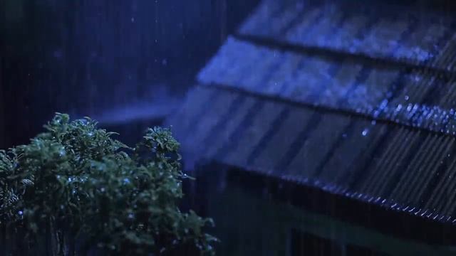 ? Rain And Thunder Sounds 24/7 - Dark Screen | Thunderstorm For Sleeping - Pure Relaxing Vibes