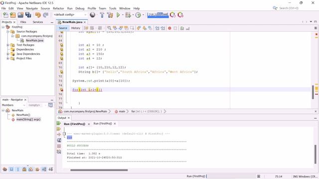 Easiest way to program in JAVA 13 | ARRAYS EXTENDED | Display array items or values смотреть онлайн