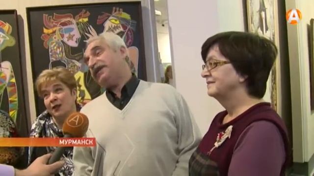 «Жизнь в искусстве» - художник Анатолий Сергиенко радует северян своими картинами смотреть онлайн