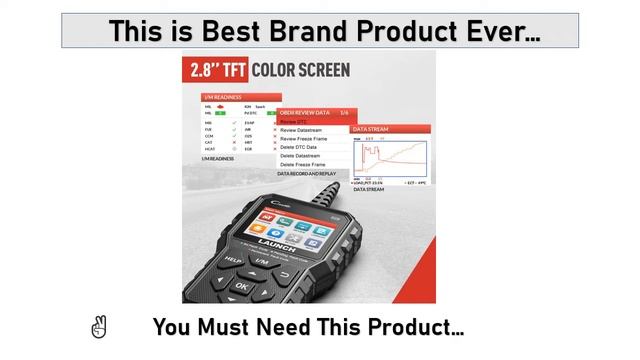 launch Creader 529 OBD2 Scanner Automotive Diagnostic Tool смотреть онлайн