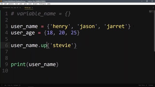 16. Set Data Structure in Python | cloudyML смотреть онлайн