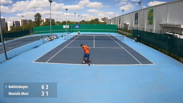 🎾 Корт №2 - ATF 16&under Karaganda G2 (3) (20.06.23) смотреть онлайн