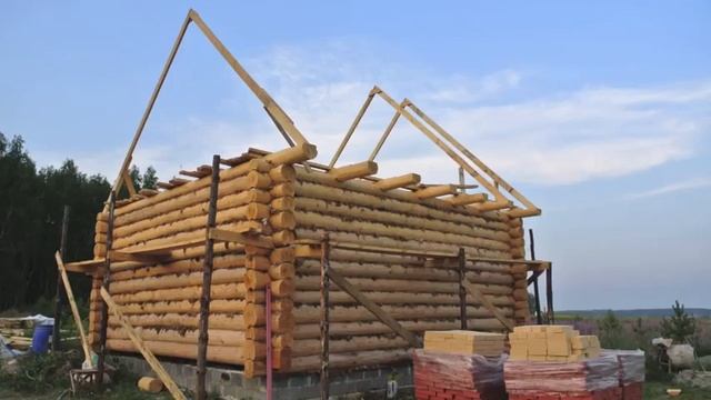 Строительство дома (пермакультурный проект "Любава") смотреть онлайн