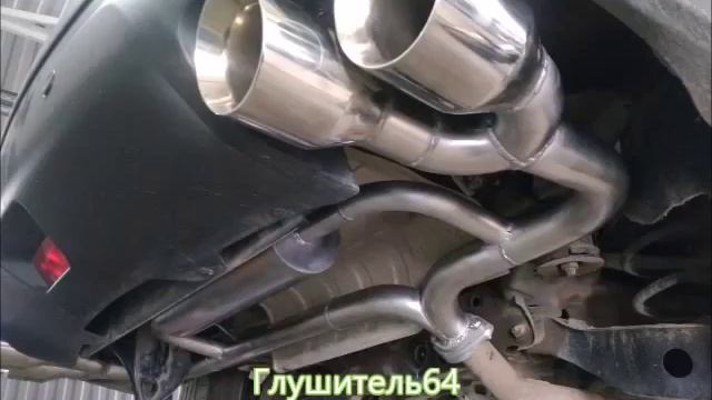 Новый Nissan Murano тюнинг выхлопа.mp4