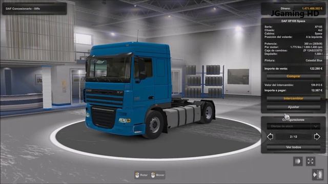 [ETS2 v1.44] DAF XF 105 Reworked v3.4 [Schumi] смотреть онлайн