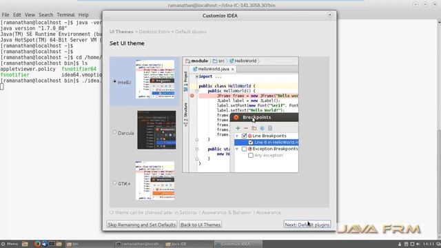 IntelliJ IDEA 14 Community Edition Installation in Fedora 25 Workstation Cinnamon смотреть онлайн