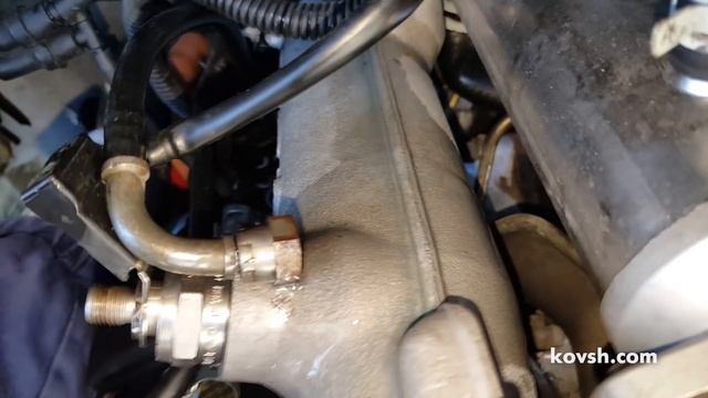 Причина внезапного дымления на Ford Transit 2.5DI смотреть онлайн