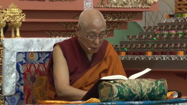 Учения Белого Месяца 2017. Комментарий на Средний Ламрим часть 19 смотреть онлайн