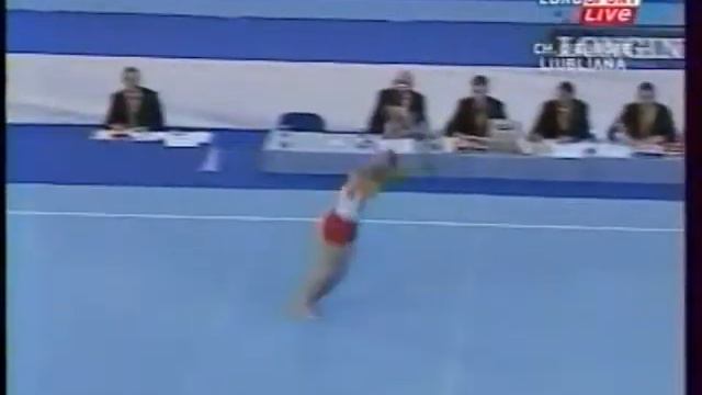 Dmitry SAVITSKY (BLR) floor - 2004 Europeans Ljubljana Team смотреть онлайн