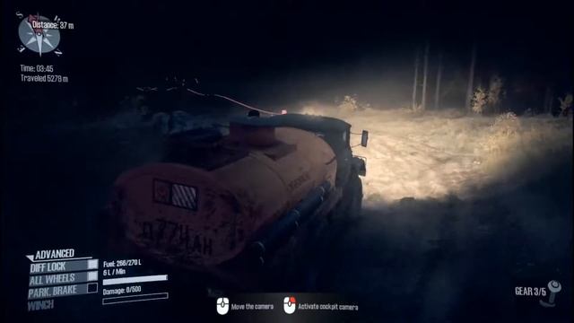 SpinTires MudRunner SEASHORE Rescue K 700 Refuel with B 131 смотреть онлайн