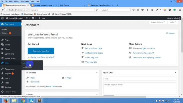WordPress Theme Development class-5(Custom post type with slider) - Part-121 смотреть онлайн