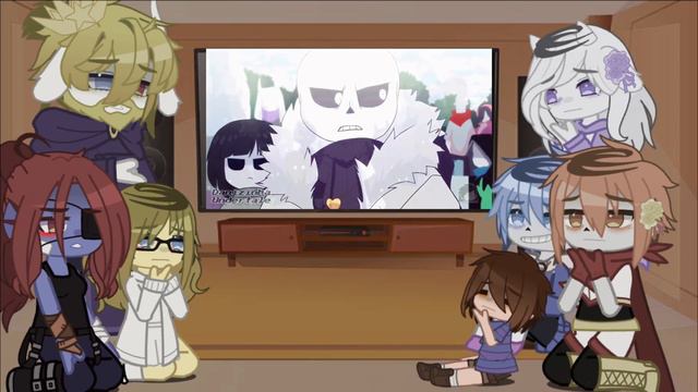 Undertale React To Cross/Xtale/Underverse Part 2