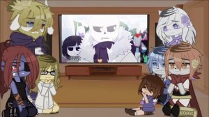 Undertale react to Cross/Xtale/Underverse Part 2