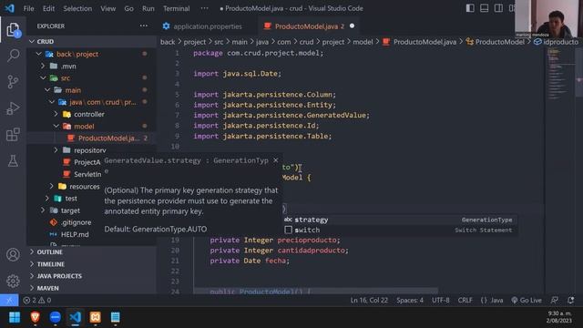 CRUD Spring Boot - JavaScript - MySQL (PARTE 1/2 - Creación API) смотреть онлайн