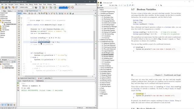 CS 161 5.7 Boolean Variables смотреть онлайн