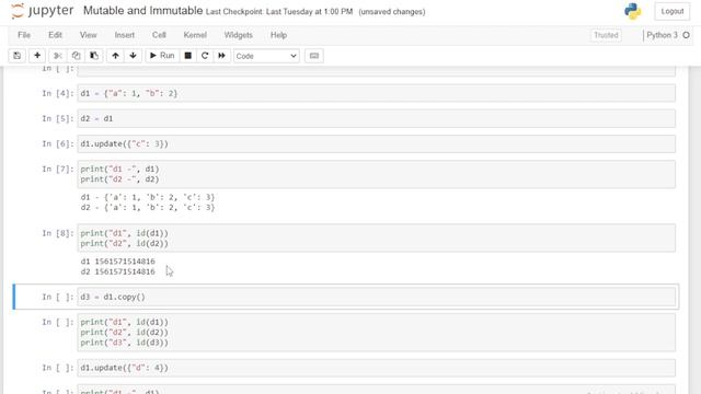 Mutable and Immutable Objects in Python: A Comprehensive Guide | Python Tutorial #14 смотреть онлайн
