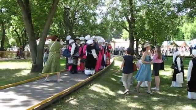 Киргизы на Сабантуе в парке Коломенское смотреть онлайн