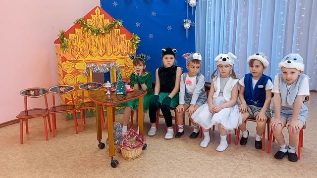 Сказка "Теремок" (театральная постановка в детском саду) смотреть онлайн