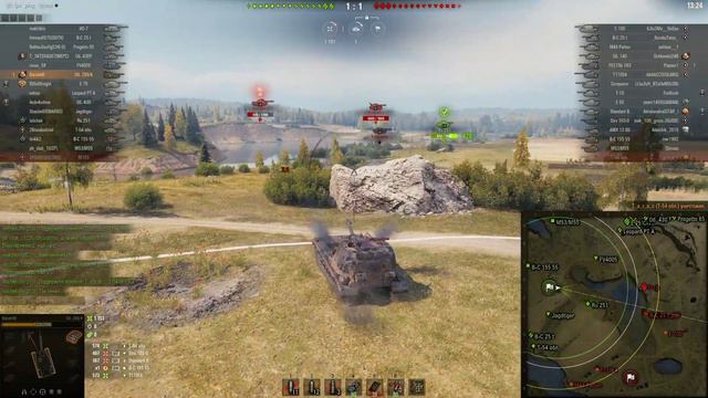 World of Tanks на финишной прямой M54 Renegade 10 задание#16 смотреть онлайн