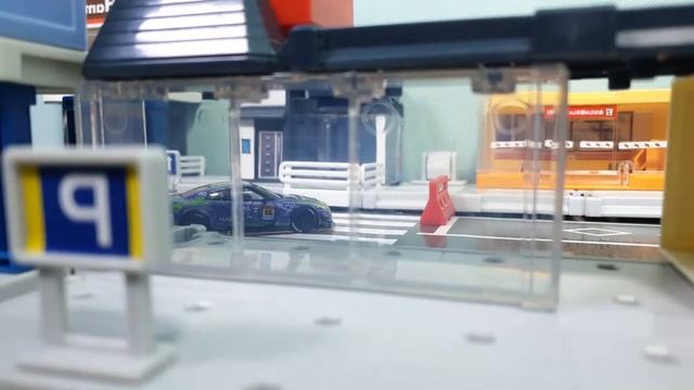 MINI-GT NISSAN GT-R R35 EVA Racing Stop Motion Drift Review смотреть онлайн