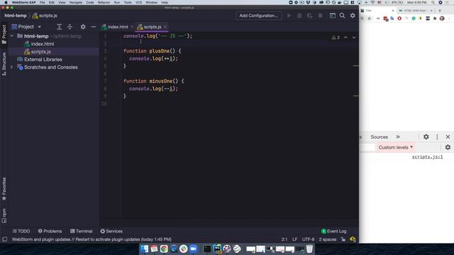 React. HTML + JS. 4 GetElementById смотреть онлайн