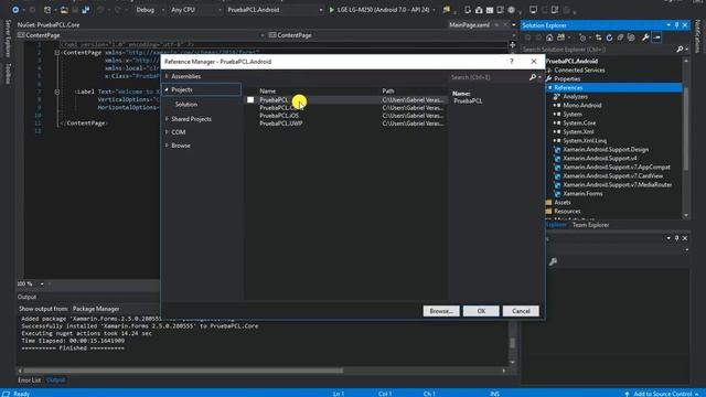 Convertir proyecto .NET Standard a PCL (Xamarin.Forms) смотреть онлайн