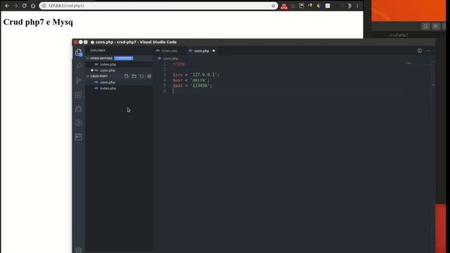 02 Crud php7 e Mysqli com VS Code смотреть онлайн
