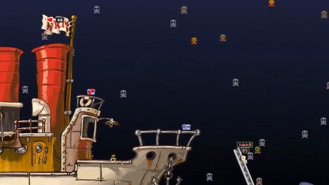 Worms World Party Mission 1 | Good Ship Armageddon | Speedrun смотреть онлайн