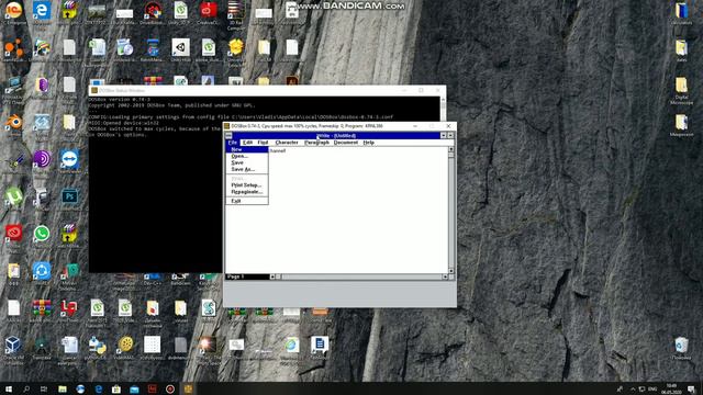 Установка Windows 3.1 на DOSBox